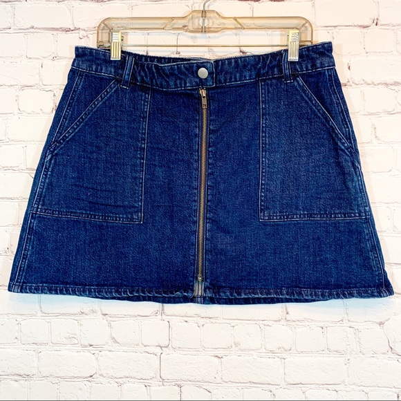 Madewell Jean denim mini skirt - Picture 2 of 7